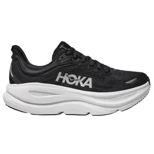 Hoka Women's Bondi 9 Black / White Wide
