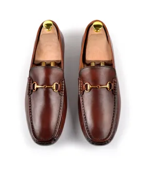 Horsebit Loafers - Cognac