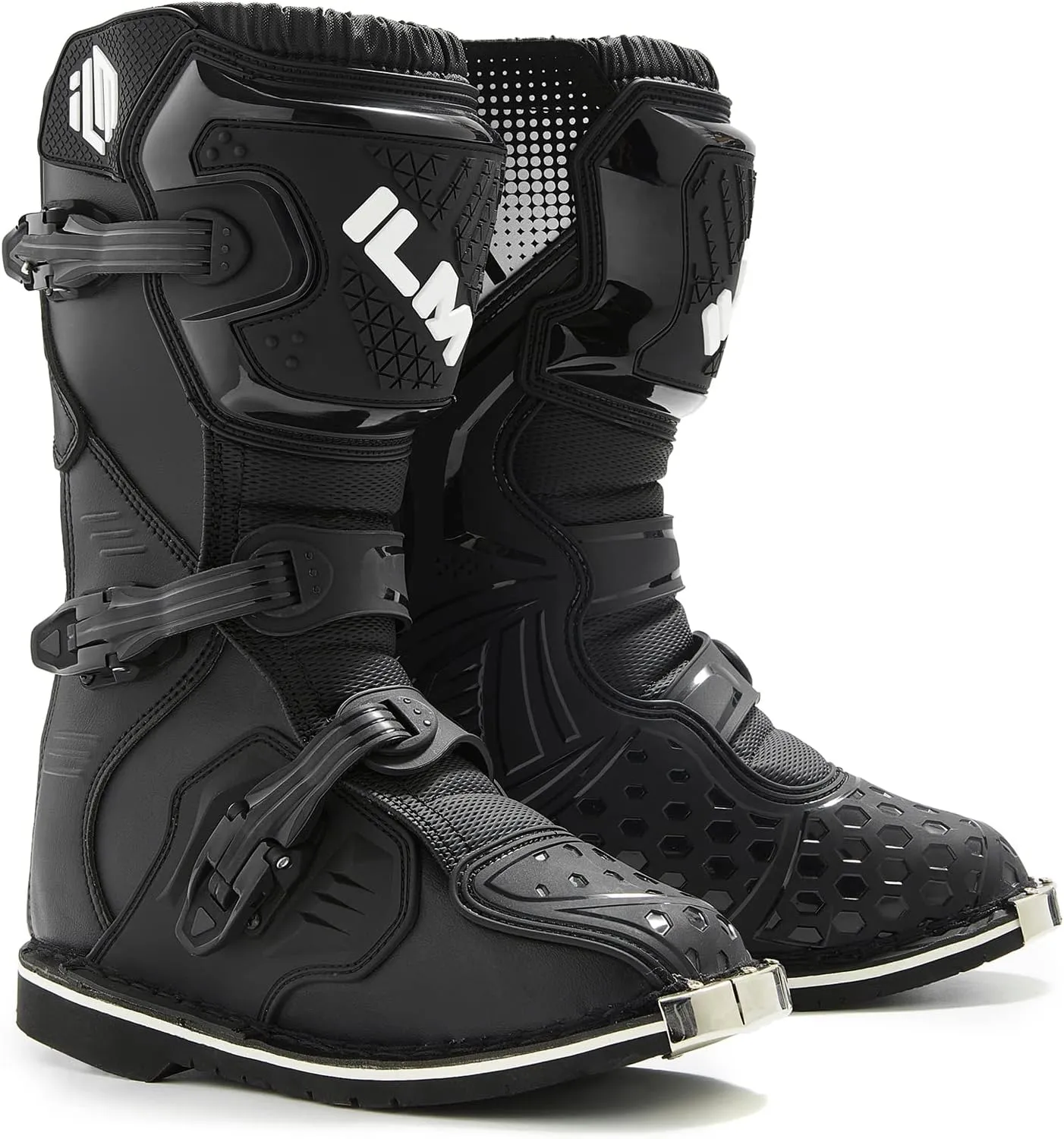 ILM Motorcycle Boots Waterproof ATV Motorcross Dirt Blike for Men Model MX3