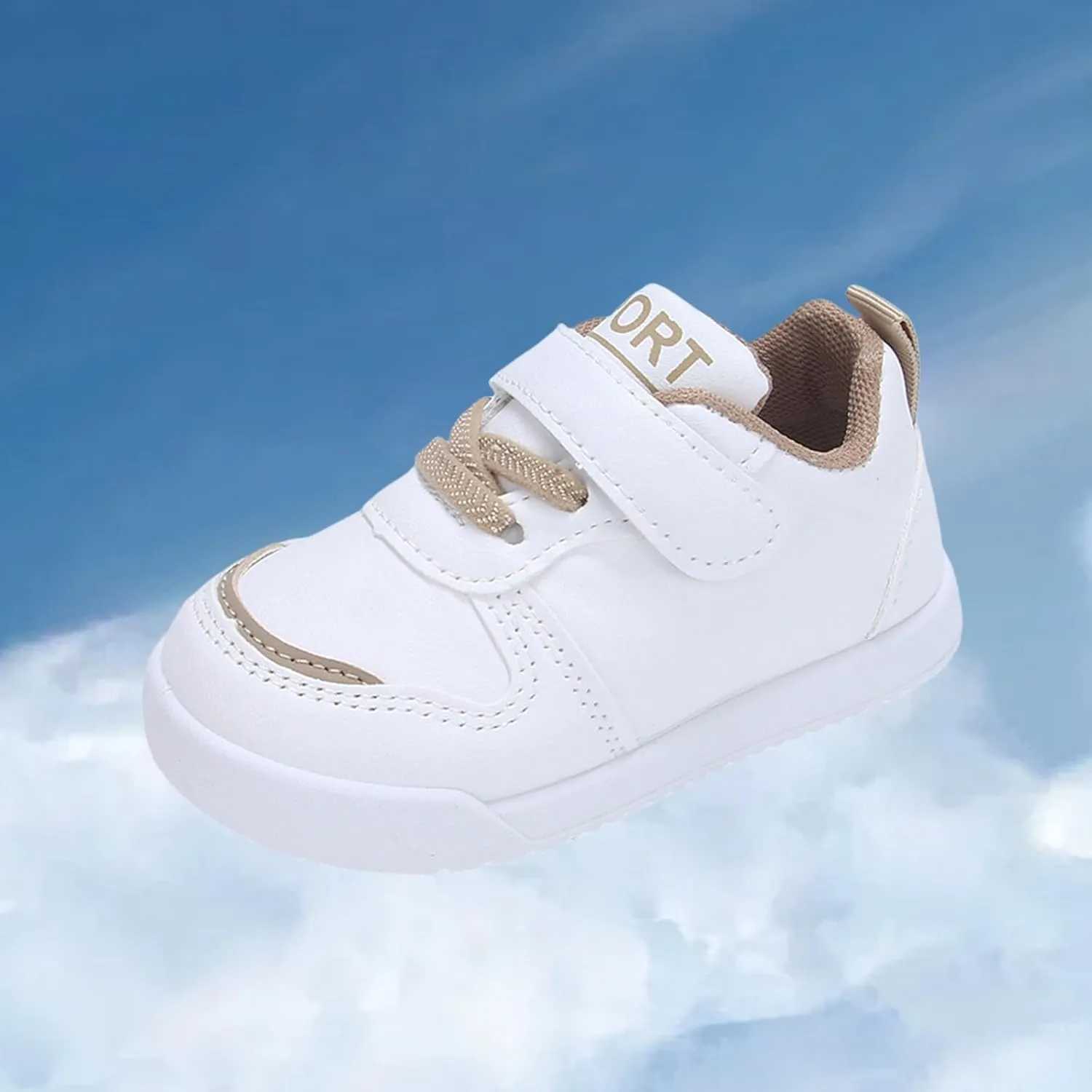 Infant Kids Sneakers School Running Loafers Lo?? Top Walking Tennis Casual Shoes Strap Athletic Sneakers for Children