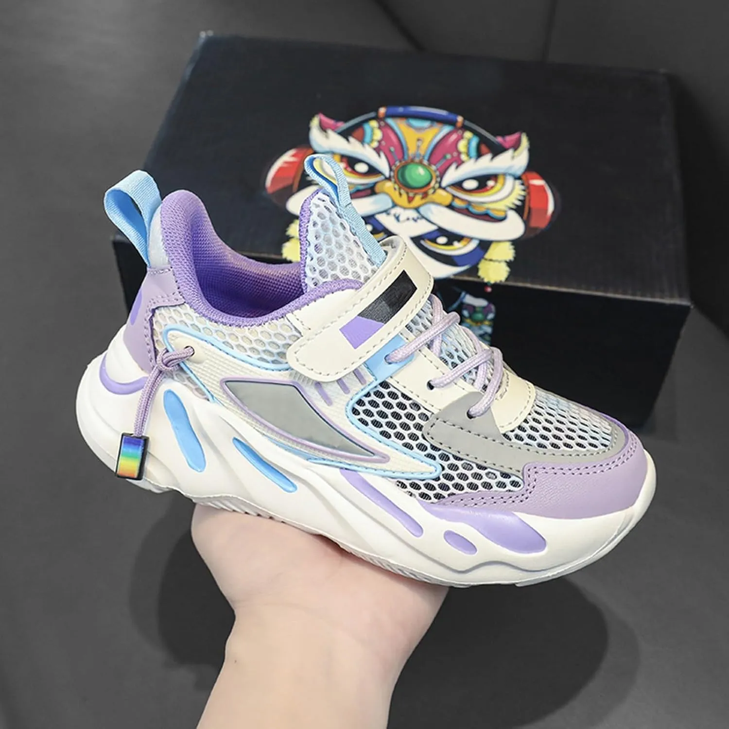 IWIHMIV Boys Sneakers Toddler Walking Shoes Kids Sneakers Toddler Boy Tennis Shoes Non Slip Walking Shoes for Toddler