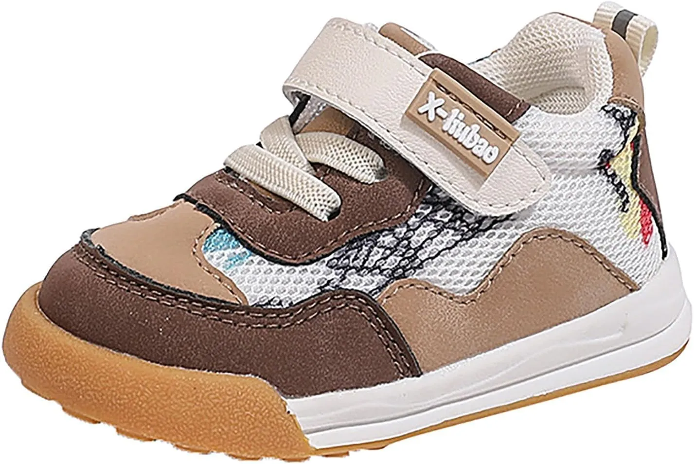 IWIHMIV Toddler Girl Sneakers Kids Tennis Shoes Slip on Boys Lightweight Breathable Running Walking Fashion Shoes