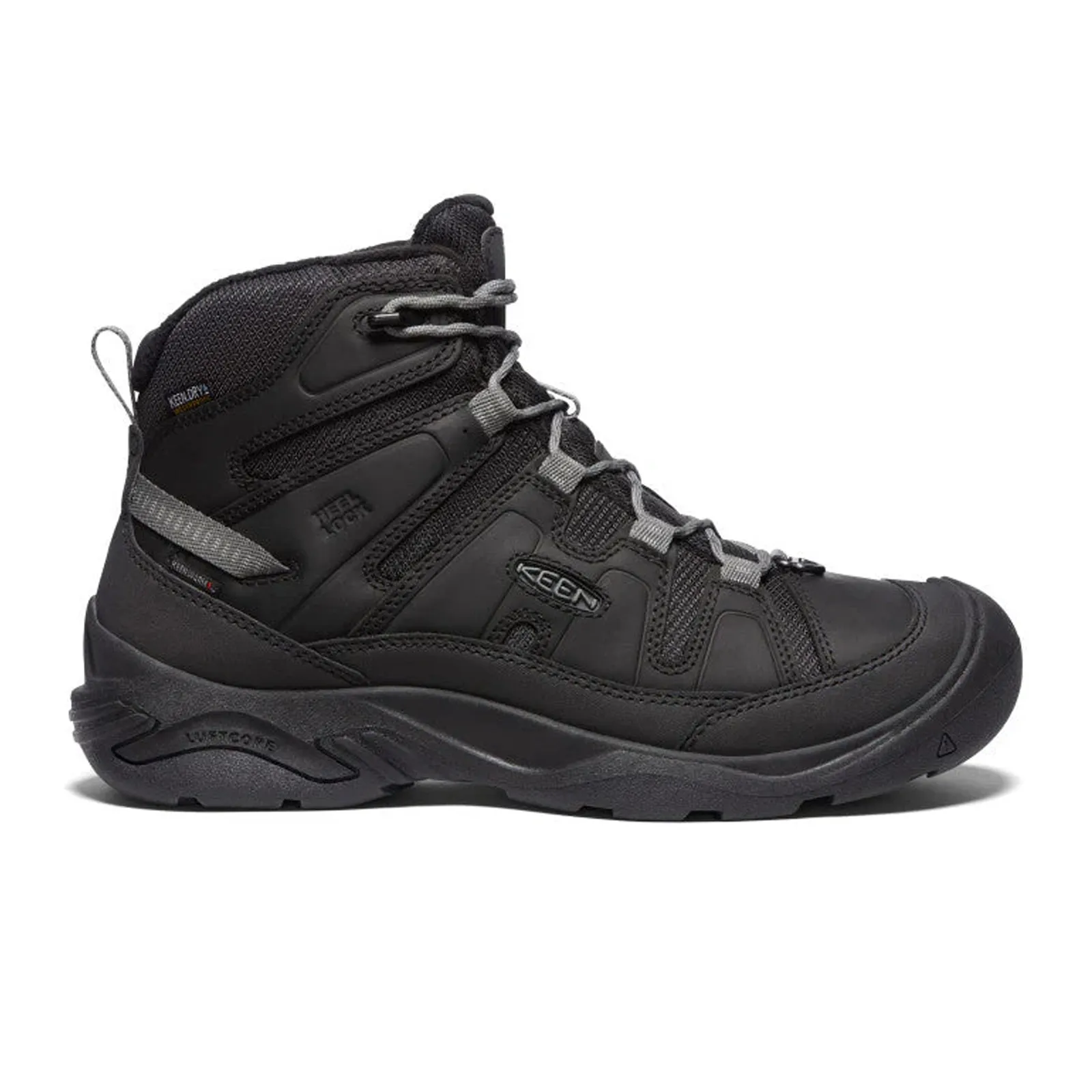 Keen Circadia Mid Polar Boot (Men) - Black/Steel Grey