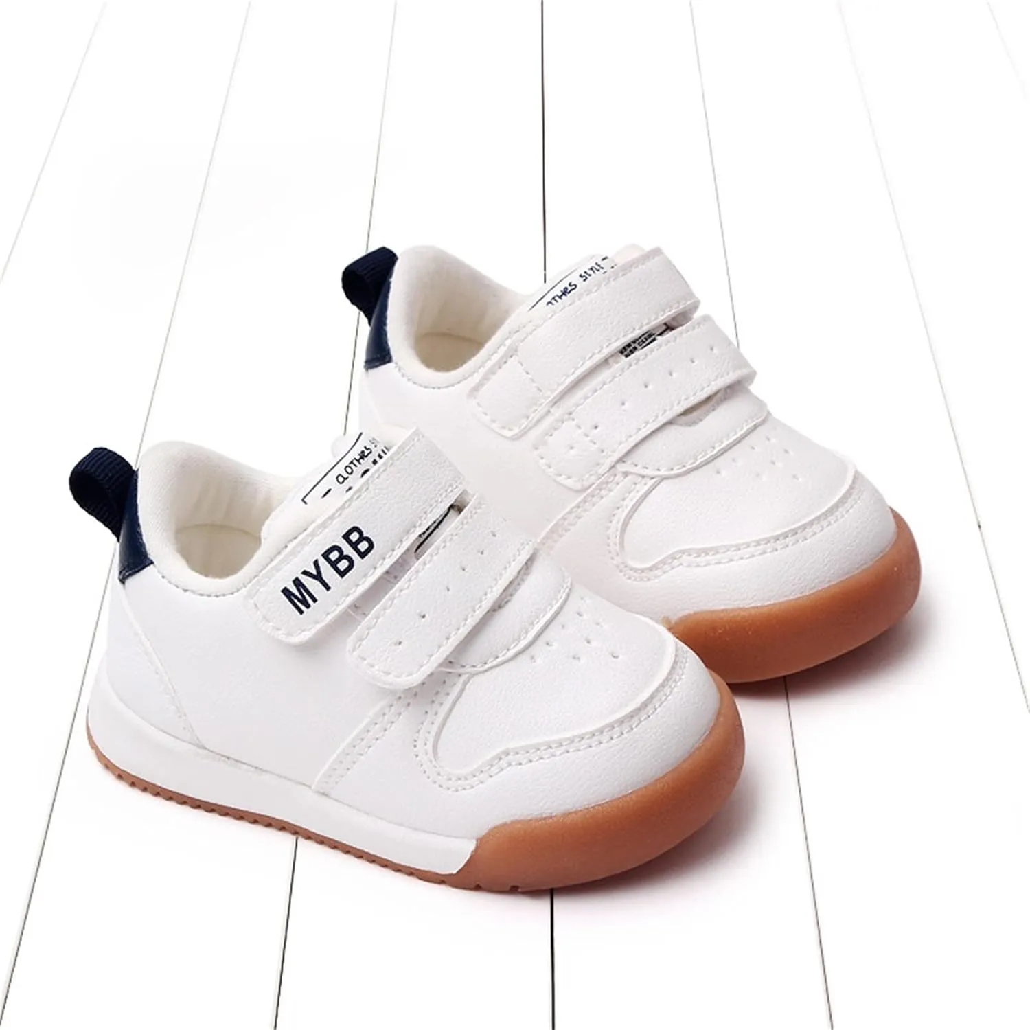 Kids Sneakers 0-24 Months Newborn Baby Boys Girls Sneaker Soft Bottom Non Slip Comfortable Sport Shoes White Sneakers
