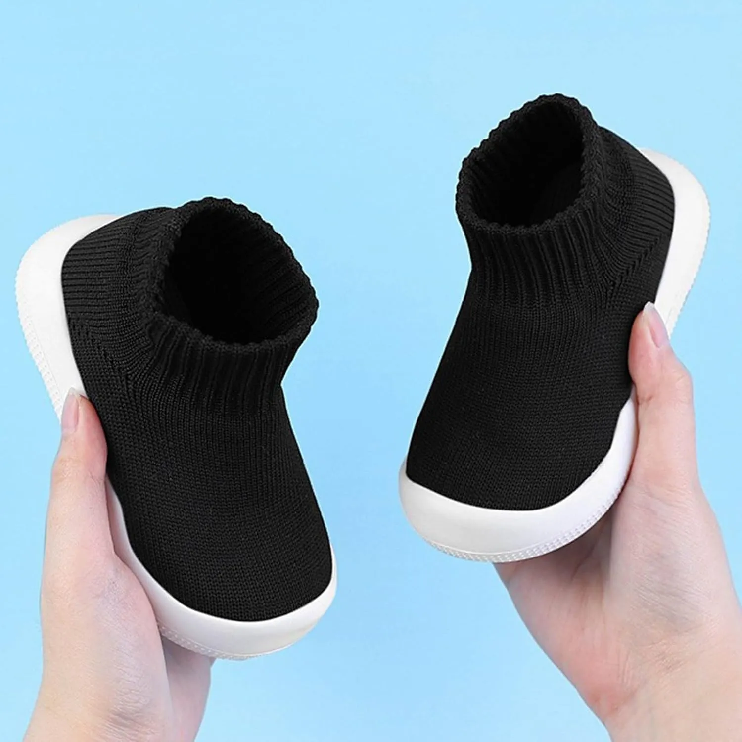 Kids Sock Shoes Fashion Sneakers Boys Girls Shoes Toddlers Walking Shoes Soft Sports Shoes Breathable Casual Shoes
