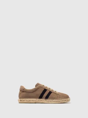 Lace-up Espadrilles SCAM529FLY SAND/NAVY