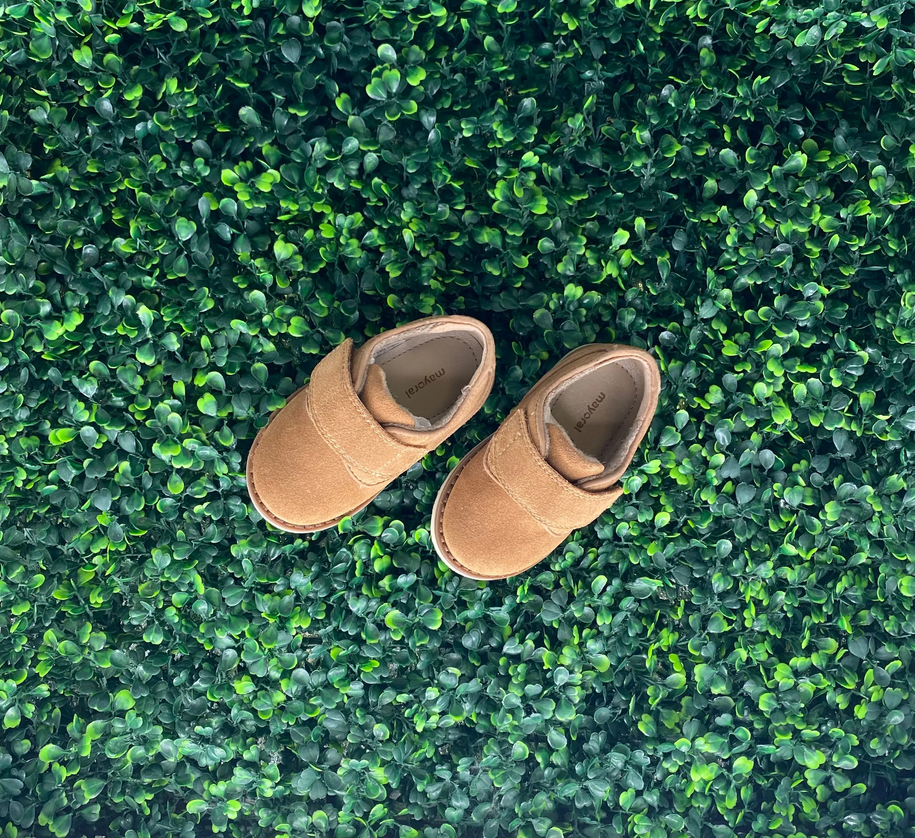 Mayoral Boys’ Velcro Suede Oxford
