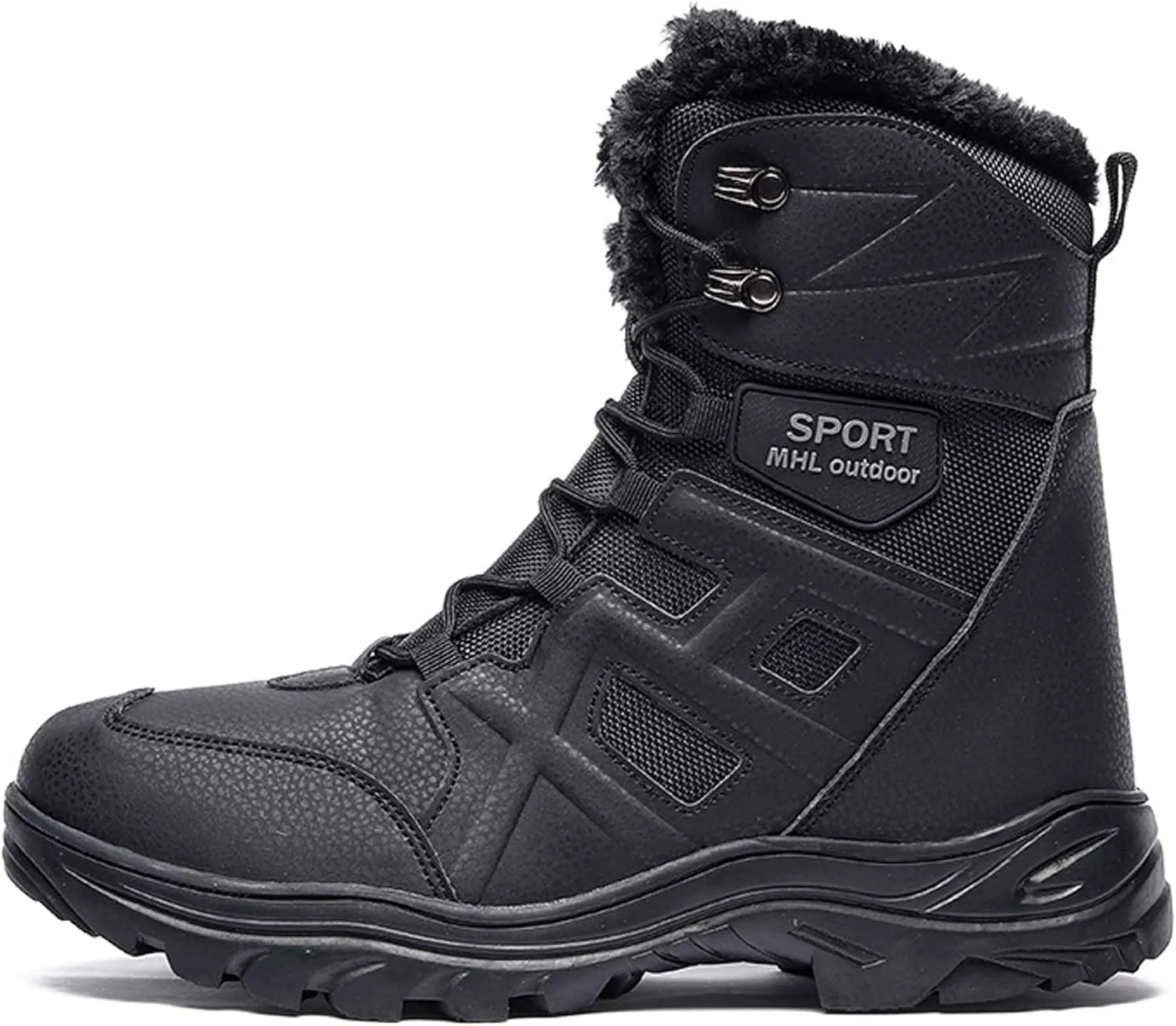 Men's and Women's Winter Snow Boots Waterproof Hiking Boots Tactical Work Boots Outdoor Lightweight Military Boots