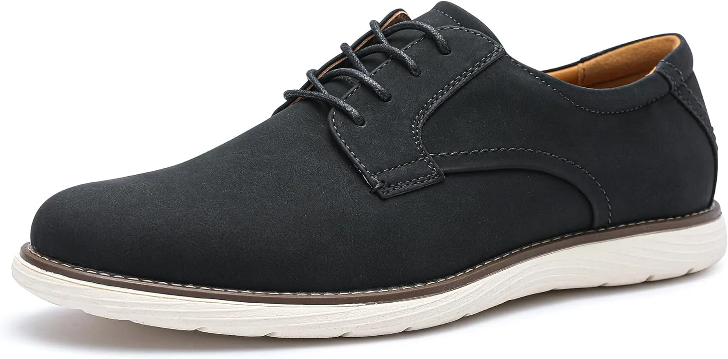 Men's Casual Dress Shoes Fashion Dress Sneakers Business Casual Shoes Comfortable Work Oxfords Office Walking Sneakers