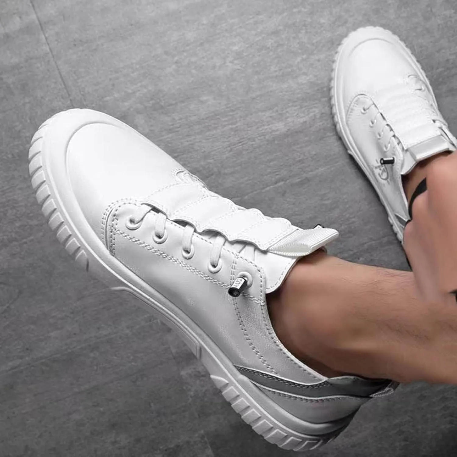 Men's Fashion Sneakers Men's Sneakers Slip on Shoe for Men Tennis Shoe for Men Comfortable Sport Sneaker
