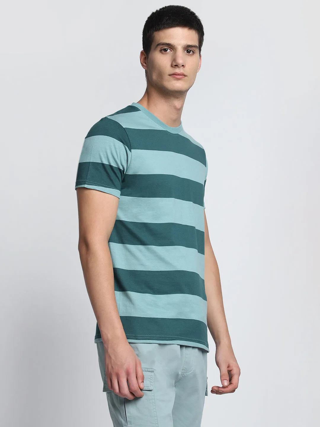 Men's Shirt Collar Regular Fit Solid Offwhite Shirt