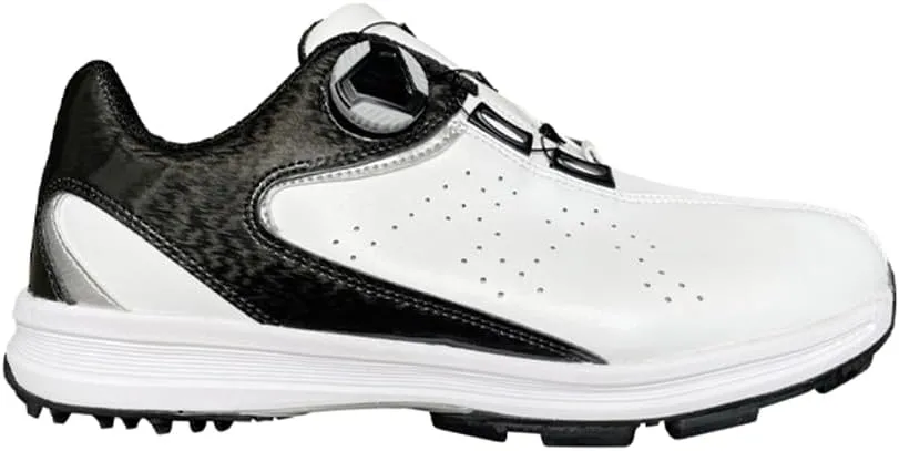 Men's Sneakers Golf Shoes, Black, 27.0 cm