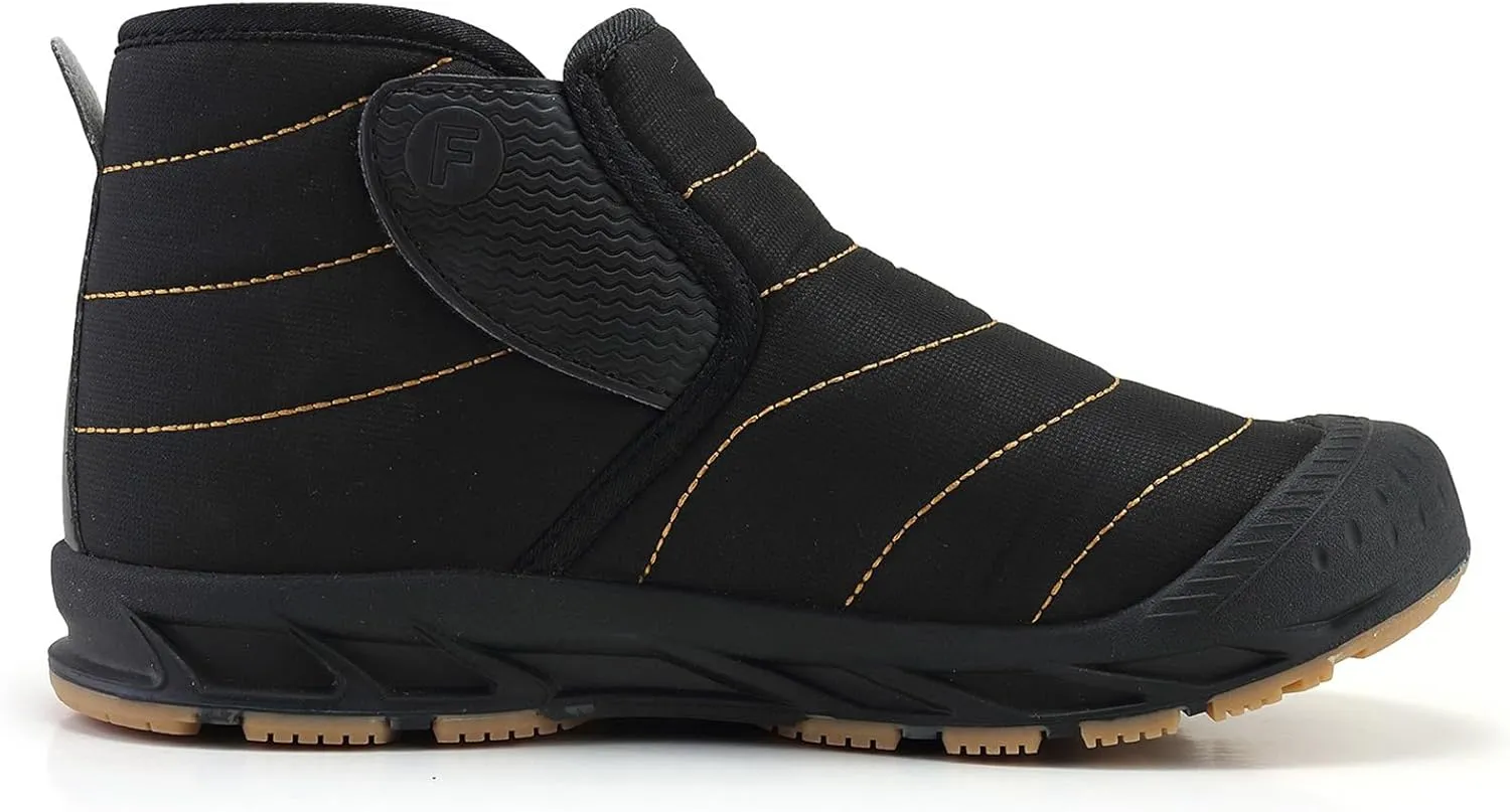 Men's Snow Boots,Outdoor Comfortable Keep Warm Winter Boots for Men,Lightweight Slip Resistant Warm Fur Lined Hiking Winter Boots,Rubber Sole