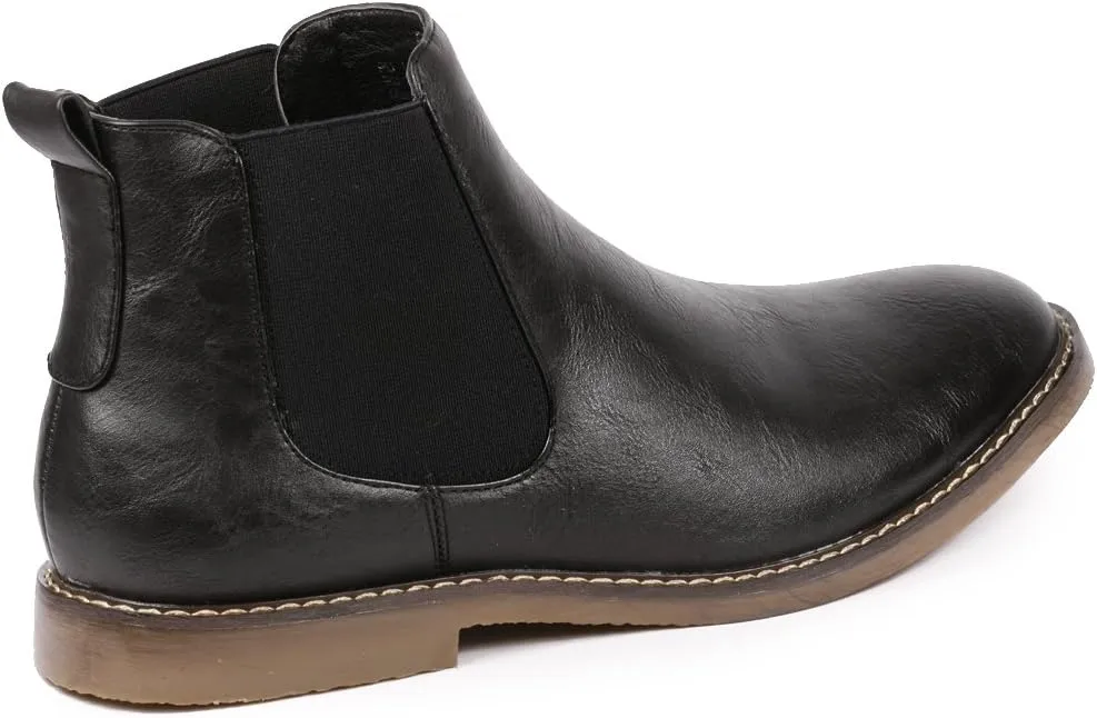 Metrocharm MC124 Men's Formal Dress Casual Ankle Chelsea Boot