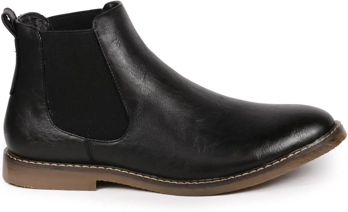 Metrocharm MC124 Men's Formal Dress Casual Ankle Chelsea Boot