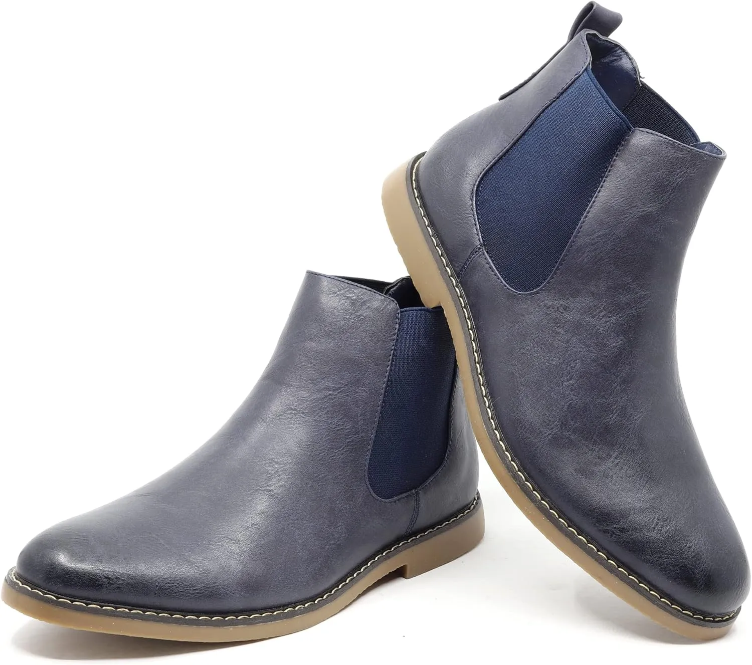 Metrocharm MC124 Men's Formal Dress Casual Ankle Chelsea Boot