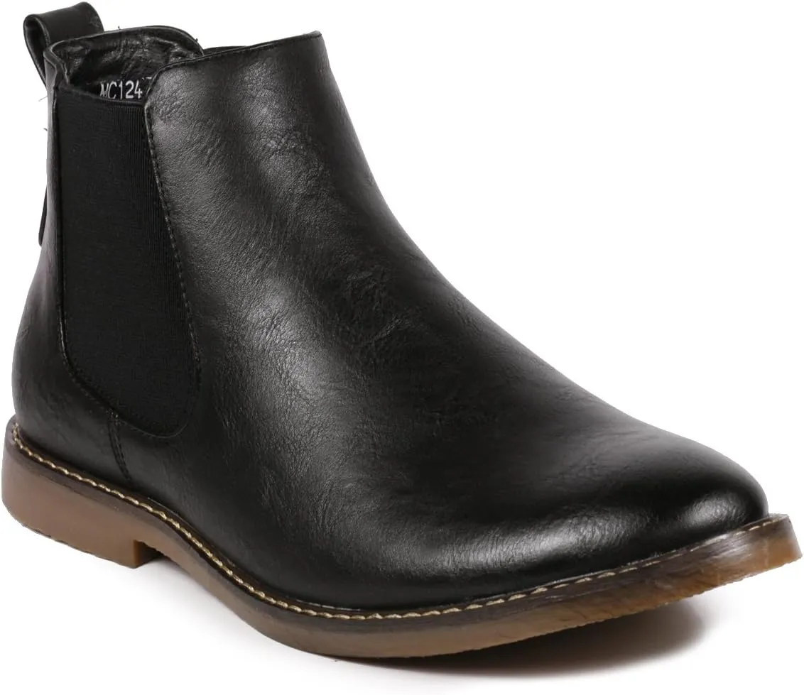 Metrocharm MC124 Men's Formal Dress Casual Ankle Chelsea Boot
