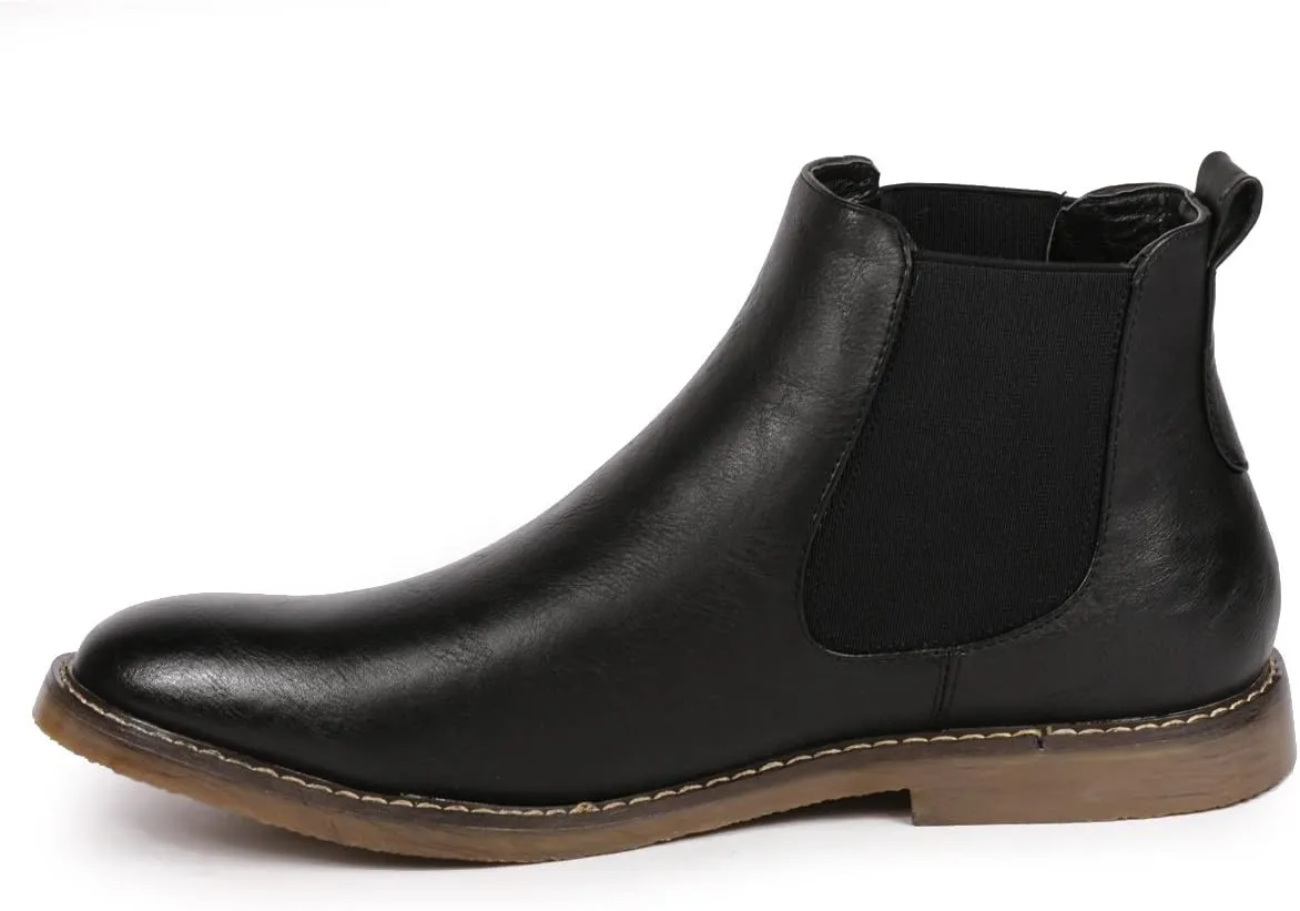 Metrocharm MC124 Men's Formal Dress Casual Ankle Chelsea Boot