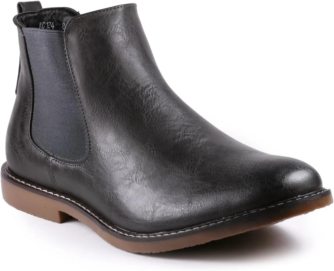 Metrocharm MC124 Men's Formal Dress Casual Ankle Chelsea Boot