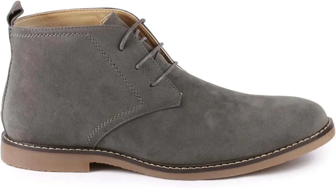 Metrocharm MC127 Men's Lace Up Casual Fashion Ankle Chukka Boots