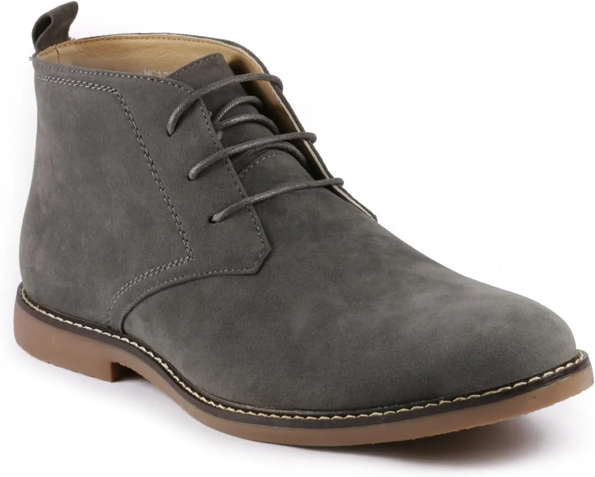 Metrocharm MC127 Men's Lace Up Casual Fashion Ankle Chukka Boots
