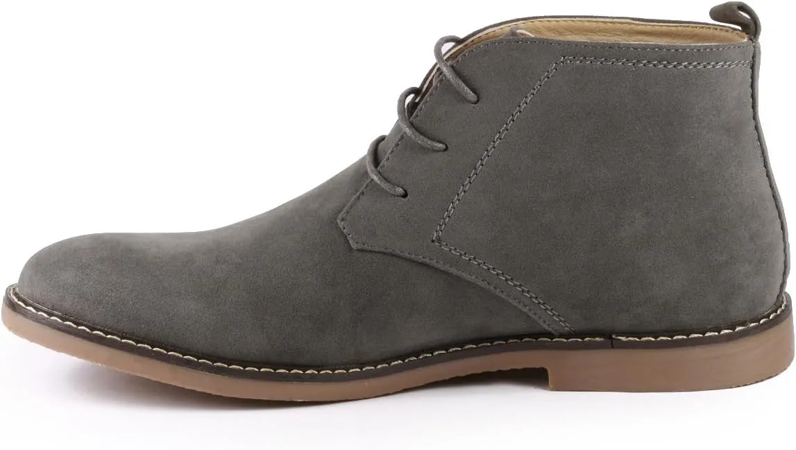 Metrocharm MC127 Men's Lace Up Casual Fashion Ankle Chukka Boots