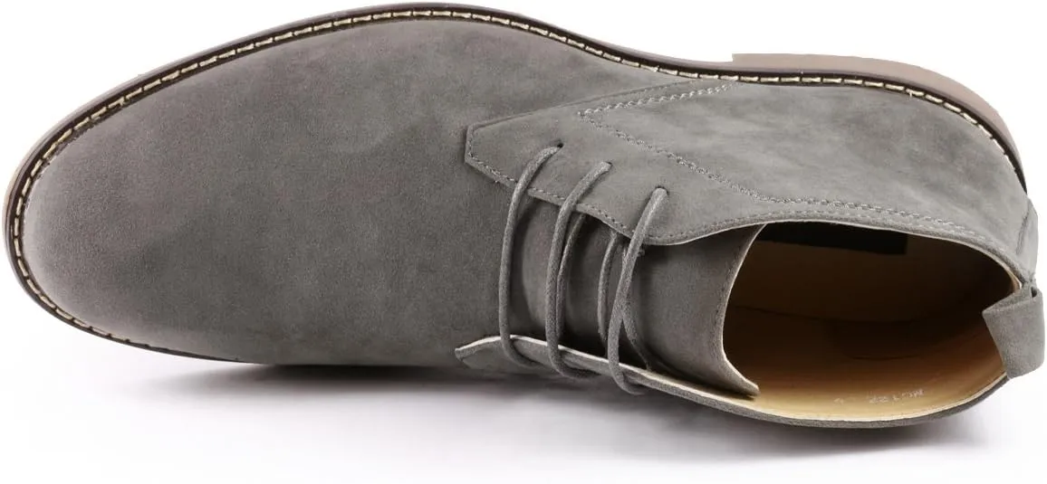 Metrocharm MC127 Men's Lace Up Casual Fashion Ankle Chukka Boots