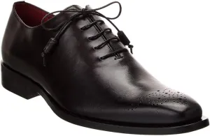 Mezlan Cupula Patina Leather Oxford, 10, Black