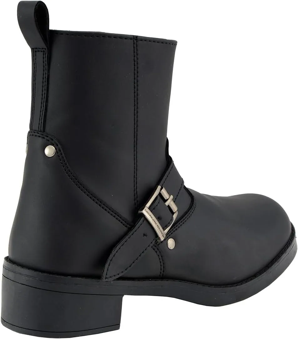 Milwaukee Leather MBK9295 Kids 6 inch Engineer Style Biker Boots - 5