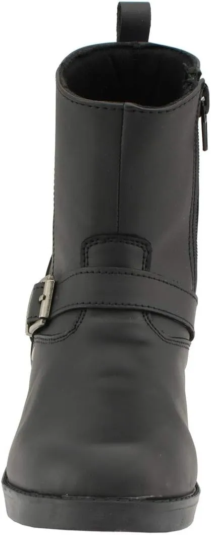 Milwaukee Leather MBK9295 Kids 6 inch Engineer Style Biker Boots - 5