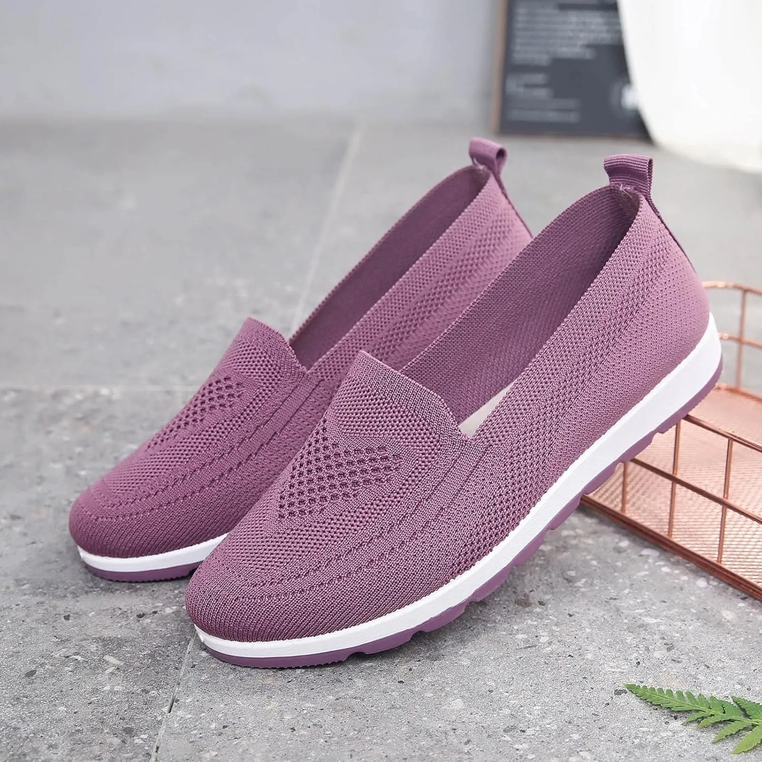 Non Slip Comfortable Fashion Sneakers for Women Non Slip Comfortable Fashion Tennis Shoes Low Top Tennis Shoe