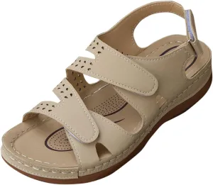 Orthopedic Wedge Sandals for Women: Summer Comfortable Low Heel Sandal, Open Toe Walking Dressy Summer Sandals Shoes