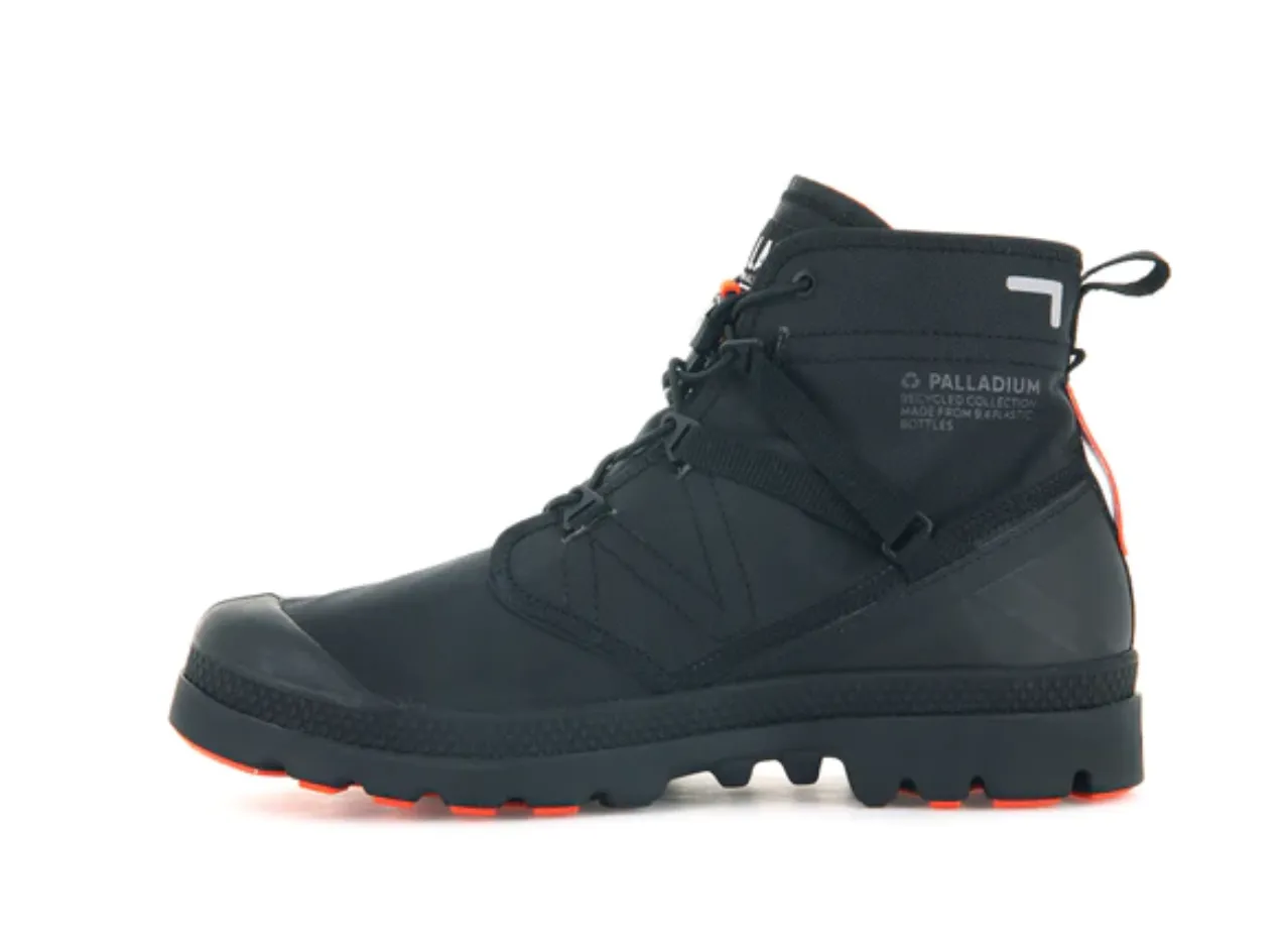 Palladium | Pampa Travel Lite   Waterproof Black Sneakers - Men