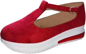 Platform Sandals for Women Closed Toe Espadrille Wedge Sandals Ladies Strappy Ankle Strap Metal Buckle Shoes Lightweight Athletic Outdoor Hiking Shoes
