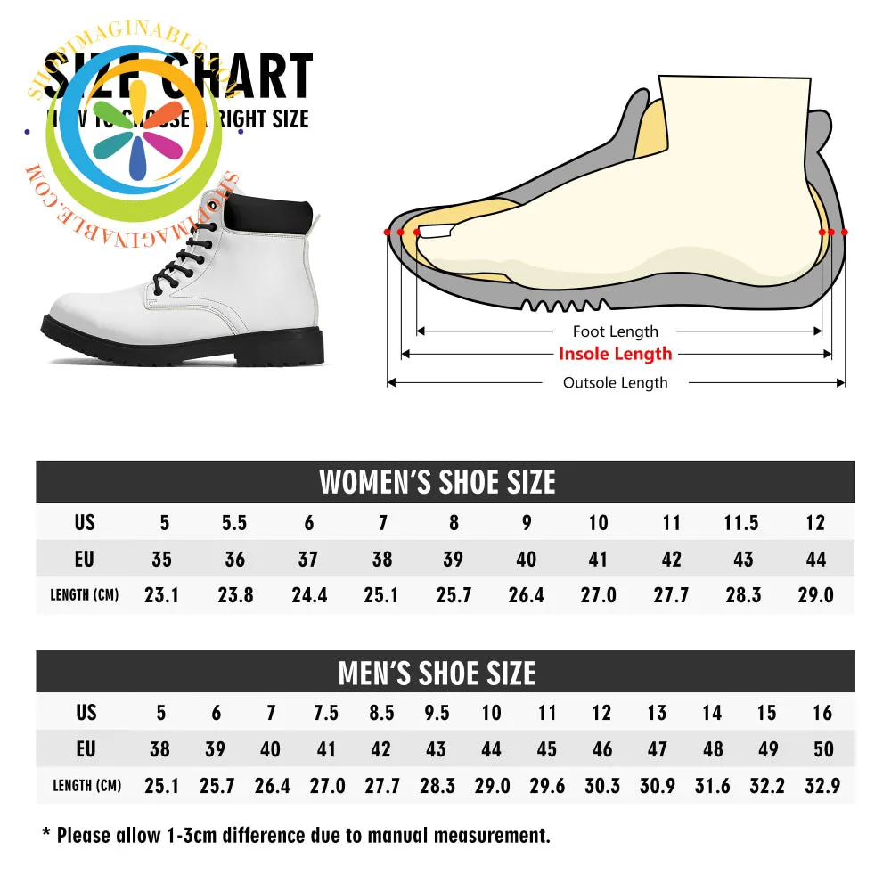 Pretty Pastel Abstract Women's Boots