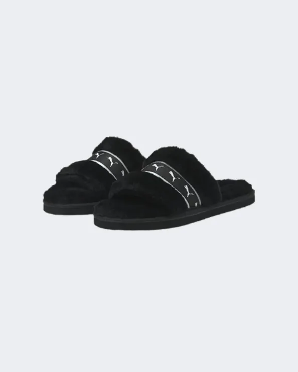 Puma Fluff Remix Women Lifestyle Shoes Black/White
