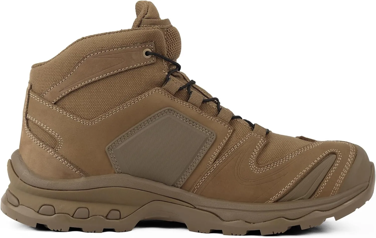 QUNLON Waterproof Hiking Boots for Men Lightweight Ankle Walking Boots Breathable Outdoor Trekking Shoes