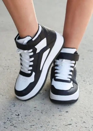 Say What You Want Sneakers - White/Blacko