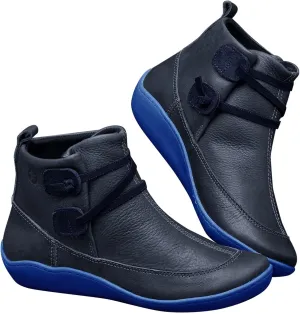 Snow Boots for Women Ankle Heel Booties for Women Womens Cowgirl Boots Square Toe Womens Bootie Round Toe Non Slip Slip On Closed Toe Wide Fit Available