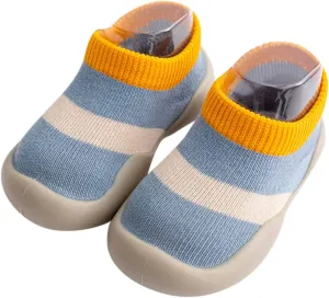 Sock Shoes Toddler,0-3 Years Newborn Boys Girls Cartoon Fleece Warm The Floor Socks Non Slip Prewalker Shoes