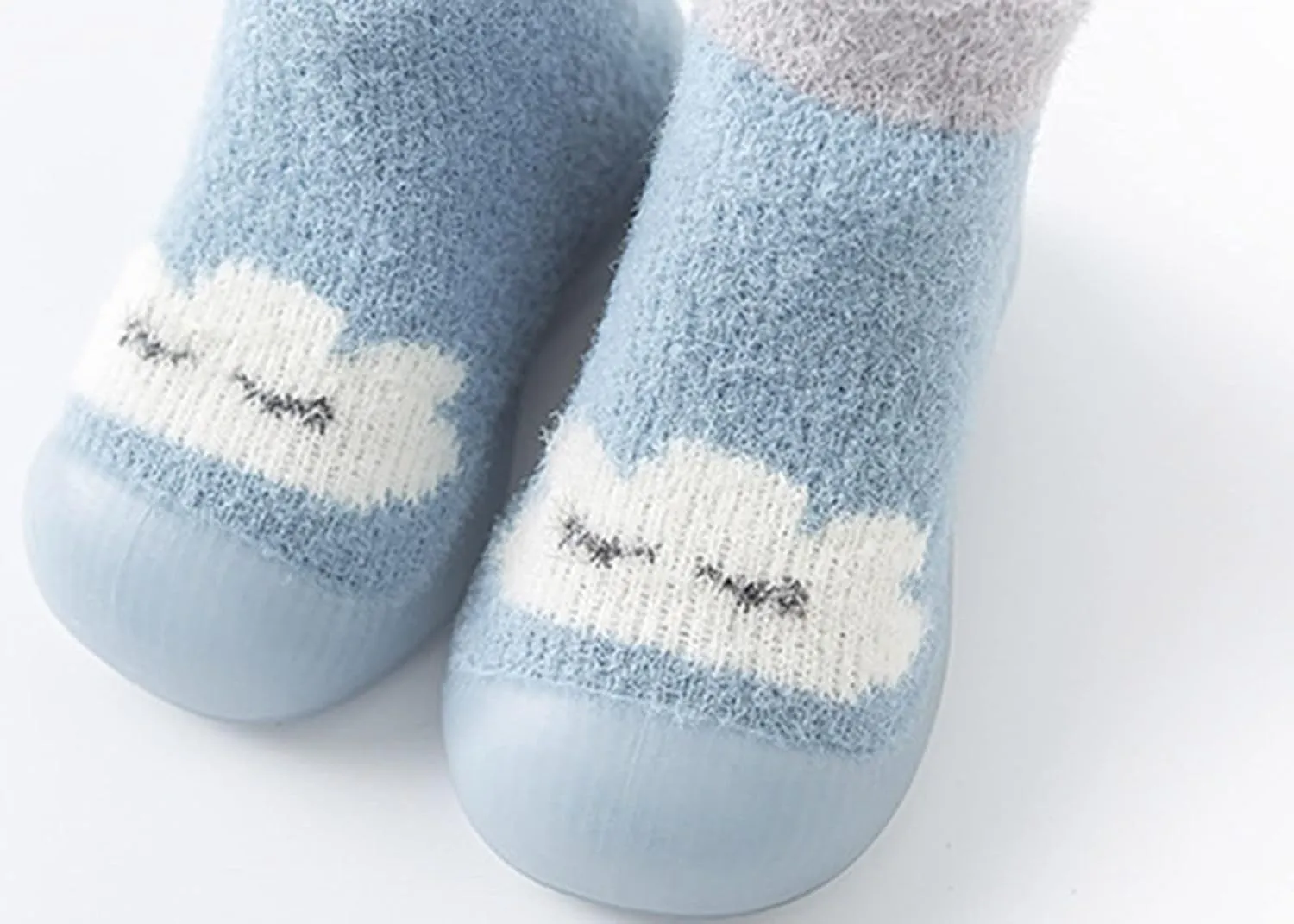 Sock Shoes Toddler,Kids Newborn Boys Girls Shoes First Walkers Cute Cartoon Warm Thickened Antislip Sock Shoess Shoes
