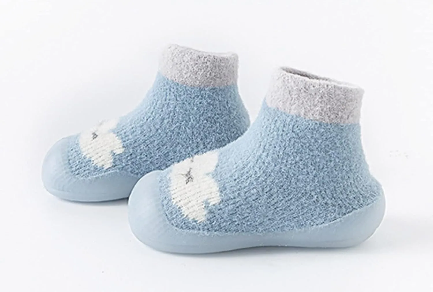 Sock Shoes Toddler,Kids Newborn Boys Girls Shoes First Walkers Cute Cartoon Warm Thickened Antislip Sock Shoess Shoes