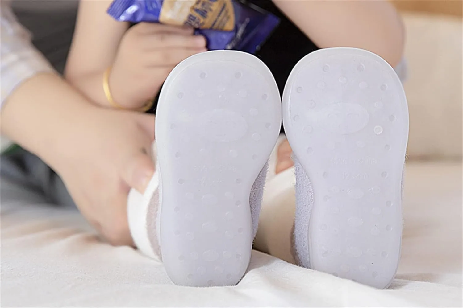 Sock Shoes Toddler,Kids Newborn Boys Girls Shoes First Walkers Cute Cartoon Warm Thickened Antislip Sock Shoess Shoes
