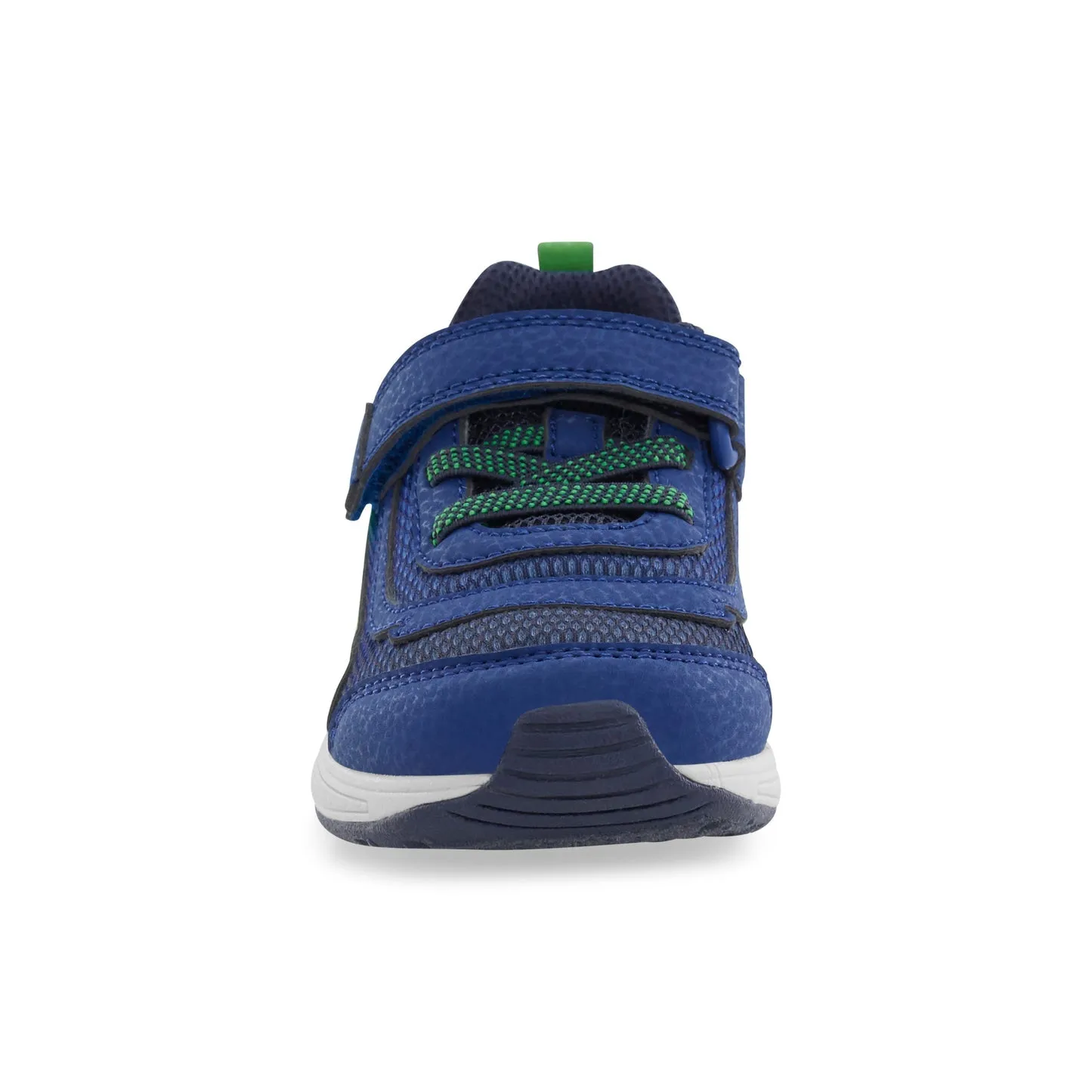 Stride Rite Surge Bounce | Navy/Green Kids Light-Up Sneakers