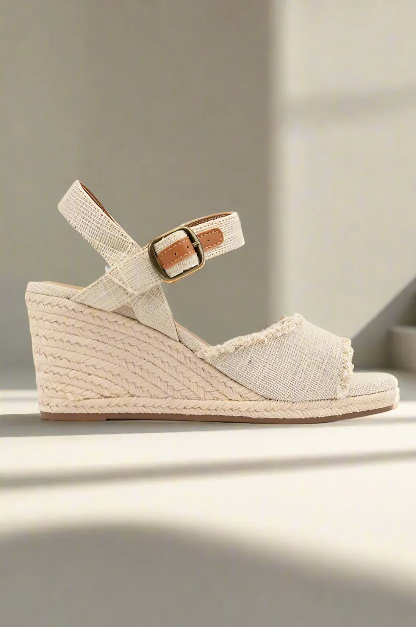 The Arnold Peep Toe Wedges