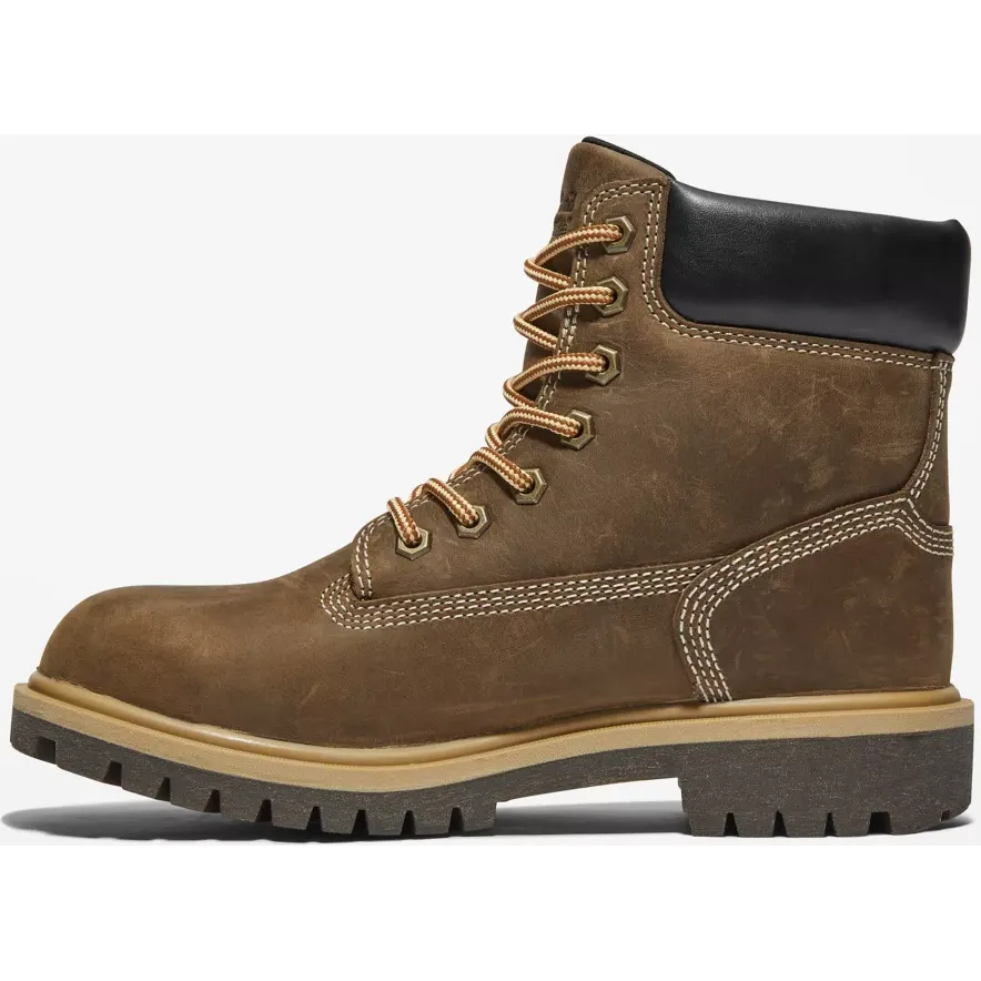 Timberland Pro Women's Direct Attach 6" WP Work Boot -Brown- TB1A2QX7214