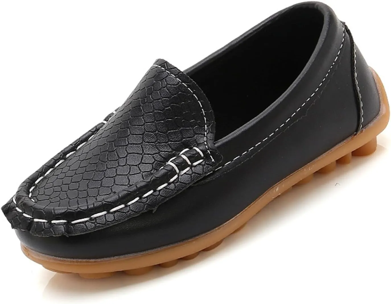 Toddler Boys Girls Loafers Soft Slip On Oxford Dress Flats Kids Casual Boat Shoes School Uniform Moccasin Walking