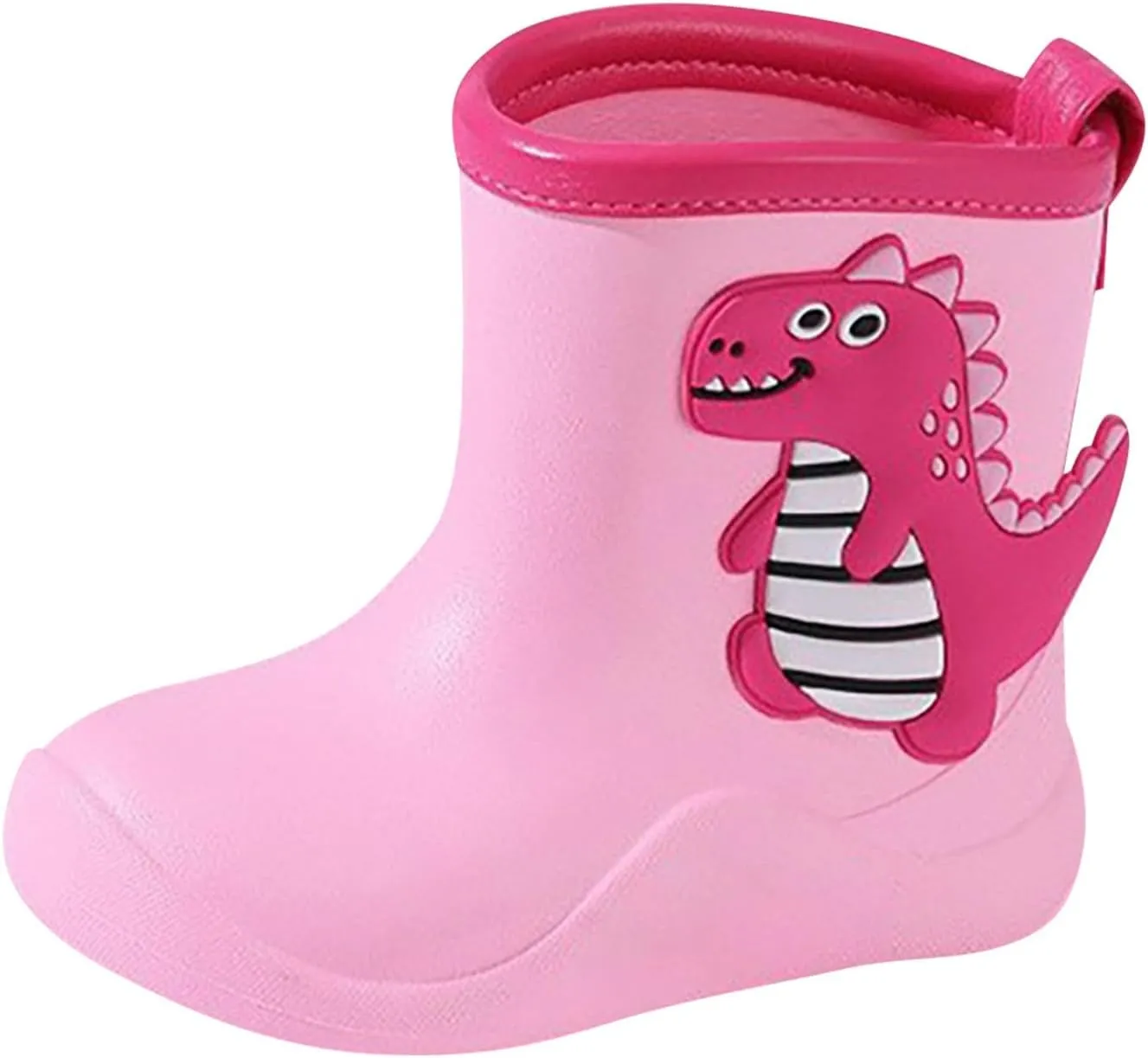 Toddler Rain Boots Baby Rain Boots Dinosaur Rain Boots for Boys Girls Non Slip Rubber Water Proof Shoes