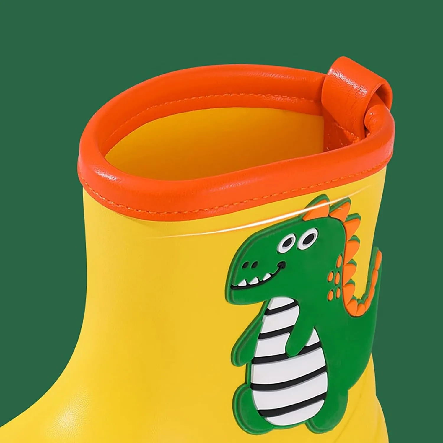 Toddler Rain Boots Baby Rain Boots Dinosaur Rain Boots for Boys Girls Non Slip Rubber Water Proof Shoes