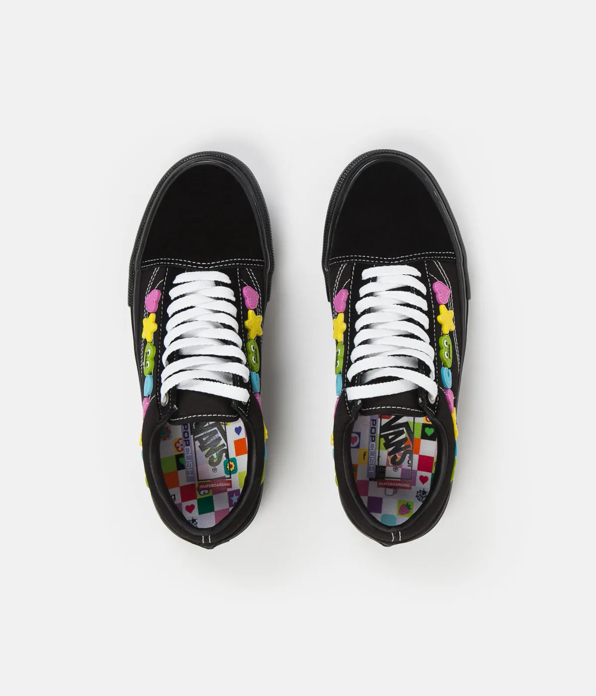 Vans x Frog Skate Old Skool Shoes - Black / Black